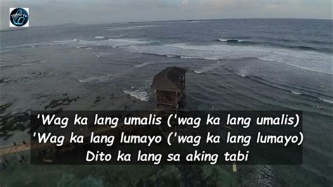 Nang Dumating Ka Lyrics By Bandang Lapis Youtube