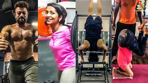 Idol's physical state, height, weight even the hairstyle is followed by the fans. Mollywood Fitness Workout | Celebrities Gym | Mohanlal ...