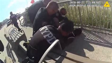 Watch In Full Nypd Release Their Own Bodycam Footage Of Alleged Chokehold Incident Metro Video