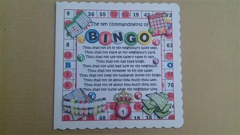 Bingo Birthday Card Etsy Funny Cards Birthday Cards Cards