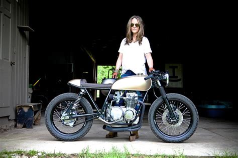 Paula Dean Honda Cb550 Cafe Racer Return Of The Cafe Racers Cafe