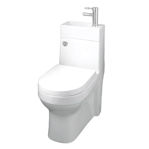 Two In One Combination Close Coupled Toilet With Wash Basin Wash