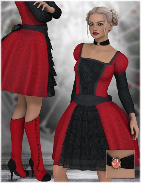 Cherish For Anabelle Outfit Daz 3d