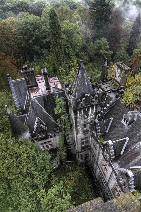 Hidden In The Wood Abandoned Castles Abandoned Mansions Abandoned