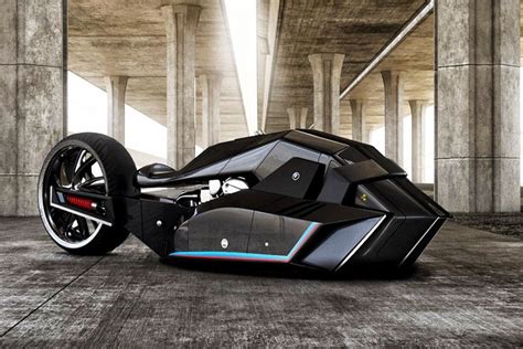 The Bmw Titan Motorcycle Concept Was Designed For Speed