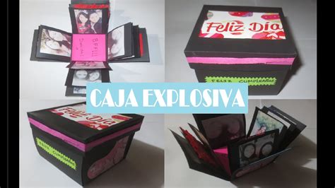 COMO HACER UN REGALO | Caja Explosiva ALBUM DE FOTOS ...