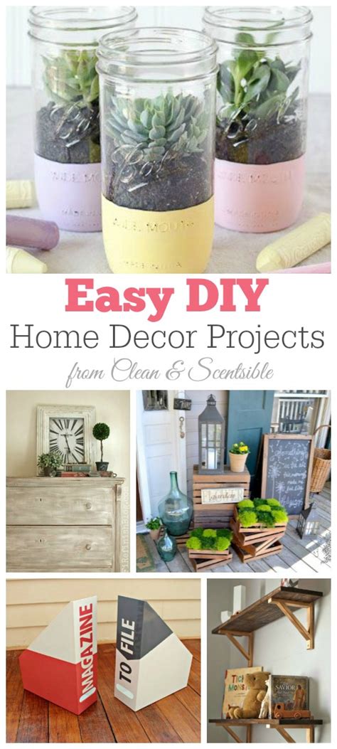 Friday Favorites Diy Home Decor Projects Clean And Scentsible