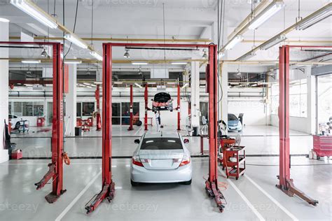 Car Auto Service and Vehicle Maintenance Workshop Center, Automobile