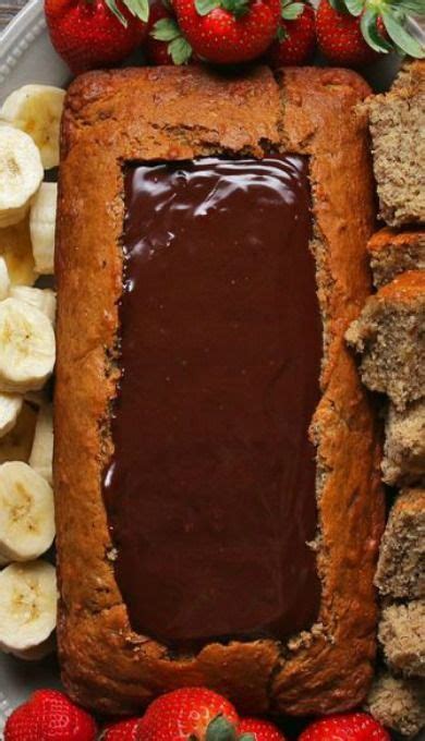 Check spelling or type a new query. Chocolate Fondue Banana Bread Boat | Recipe | Chocolate ...