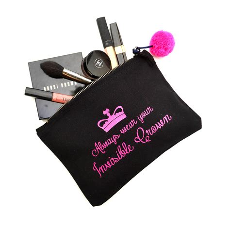 Invisible Crown Make Up Bag By Leonora Hammond