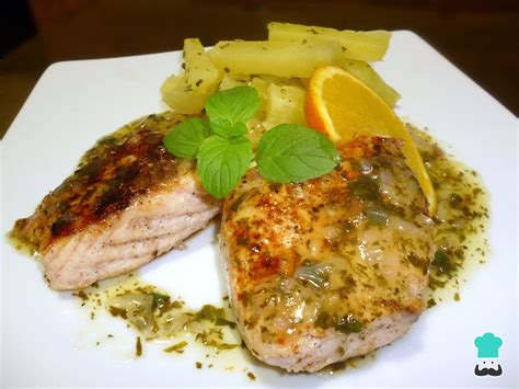 Descubre los mejores trucos para cocinar pescado congelado: Receta de Filete de pescado en salsa de naranja - Fácil