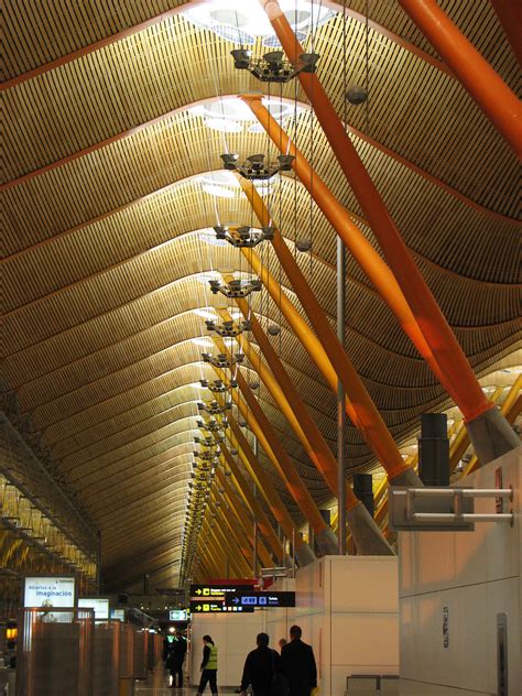 Madrid Barajas Airport Terminal 4 Designed By Antonia Lame Flickr