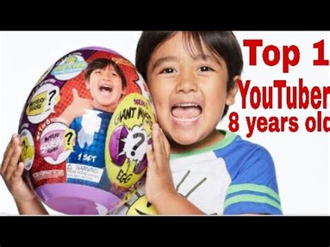 He is 8 years old currently and loved by his parents and siblings. Who is Ryan kaji / Biography of Ryan YouTube channel - YouTube