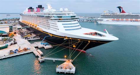Six Cruise Ships In Port Canaveral After Reopening