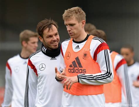 It certainly hasn't been in the past. Mertesacker in Training with Germany Before Match vs ...