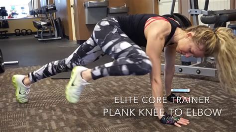 Plank Knee To Elbow Youtube
