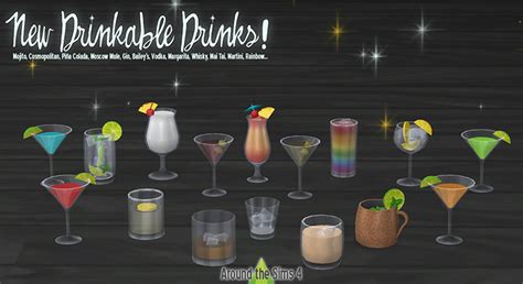 Top Free Alcohol Liquor And Beer Cc For The Sims All Sims Cc