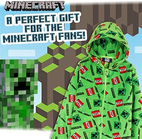 Minecraft Minecraft Onesie Jumpsuit Kinder Schlafanzug Jungen