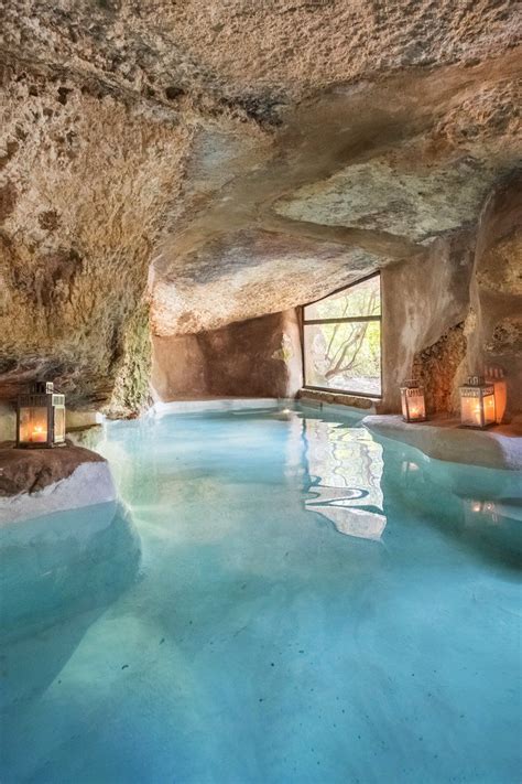 Dive Into Your Own Pool Thats Built Inside A Cave It Has Two Stunning