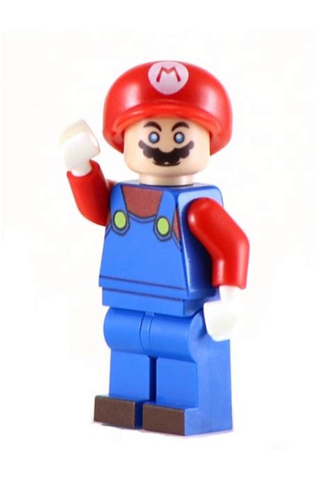 Mario Custom Printed Nintendo Game Inspired Lego Minifigure Atlanta