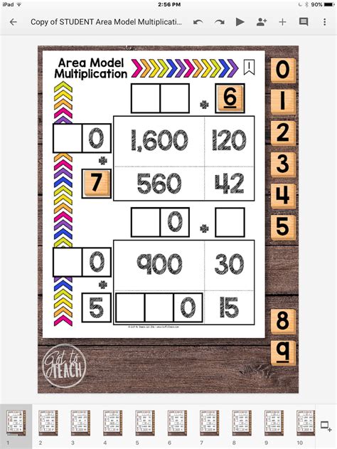 Learn the progression of multiplication through skip counting, arrays and area models as a means for how to emerge the standard algorithm for multiplication. DIGITAL Math Tiles: Area Model Multiplication • Teacher Thrive
