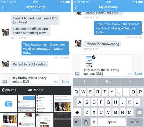Underneath the text, you will see the date the message was sent. Twitter Clients in 2014: An Exploration of Tweetbot ...