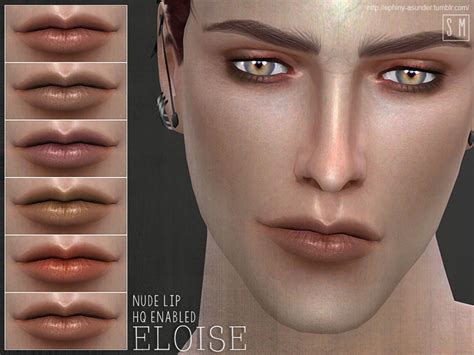 Sims 4 Cc Lips Male