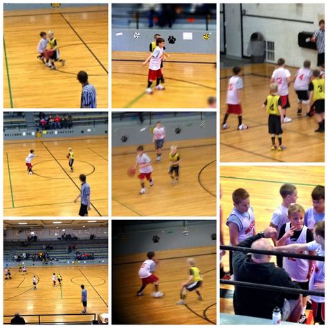 HansenHappenings: Kaleb's 1st 4th Grade Basketball Game