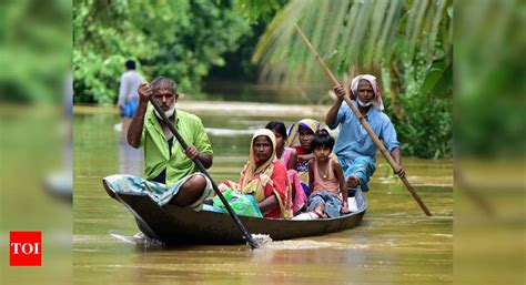 Assam floods 2020 Assam flood situation worsens 1 dead, nearly 3 lakh