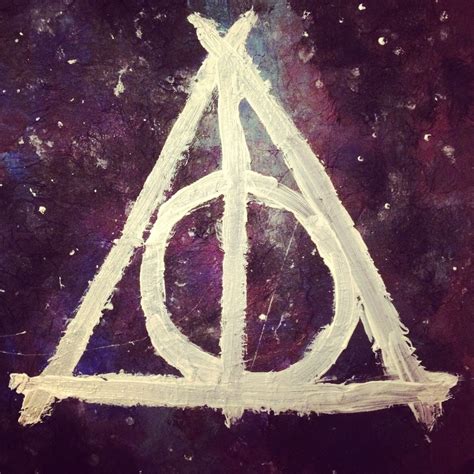 Harry, ron, and hermione must find the remaining horcruxes and battle better not to waste your time and money. #always_deathly_hallows | Peace symbol, Art, Symbols