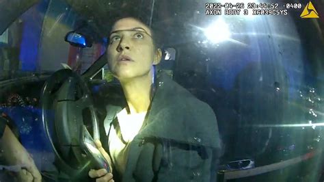 Woman Traps Cops Arm In Car Window During Traffic Stop Youtube