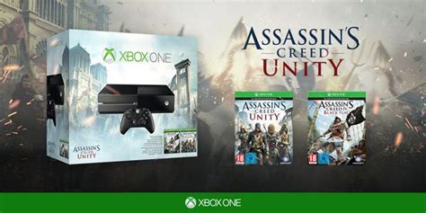 Microsoft Announces Xbox One Assassin S Creed Unity Bundles Lightning