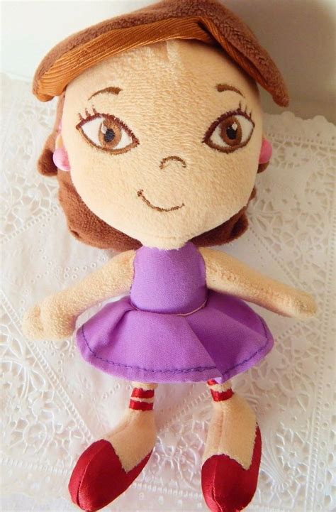 Disney Little Einsteins June Plush Mini Doll 7 Soft Stuffed Toy