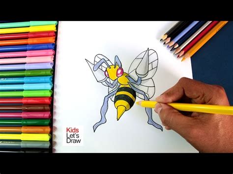 Cómo Dibujar A Beedrill Pokémon Go How To Draw Beedrill Pokemon Go