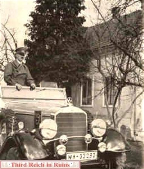 Adolf hitler takes in the view from the sun terrace, during what would have been a very rare moment of solitude. Adolf Hitler Visits Austria