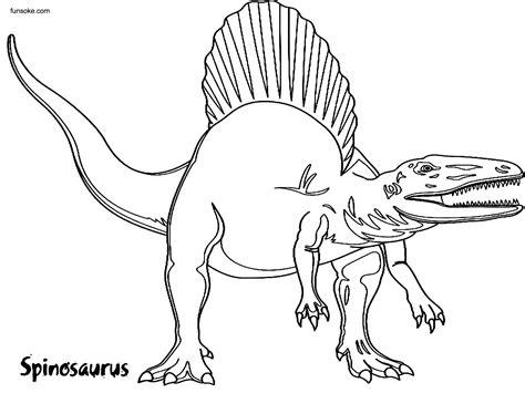 I've heard that coloring has therapeutic qualities, but i have to say…designing this is helping me keep my sanity. Free printable spinosaurus coloring pages - Funsoke