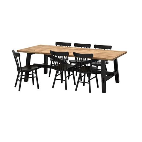 Sampai disini informasi tentang meja makan minimalis 4 kursi ikea yang dapat anda simak di kesempatan ini. SKOGSTA / NORRARYD Meja dan 6 kerusi - IKEA