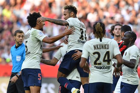 Perfect PSG brush aside Nice to equal 82year Ligue 1 record  Punch