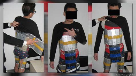 Man Busted For Smuggling Strapped 94 Iphones To His Body Abc7 Los Angeles