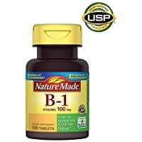 Vitamin b1 or thiamine plays a key role in maintaining a healthy nervous system and improving the cardiovascular health. Amazon Best Sellers: Best Vitamin B1 (Thiamine) Supplements