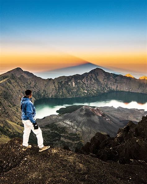 Panorama Maha Karya Tuhan Wisata Gunung Rinjani Lombok Go Trip Indonesia