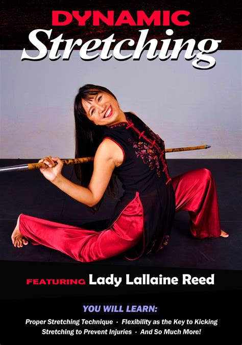 Dynamic Kicking Stretching And Massage With Lady Lallaine Box Set 3 Dvds Warrener