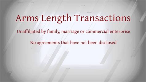 Arms Length Transaction Short Sale Youtube