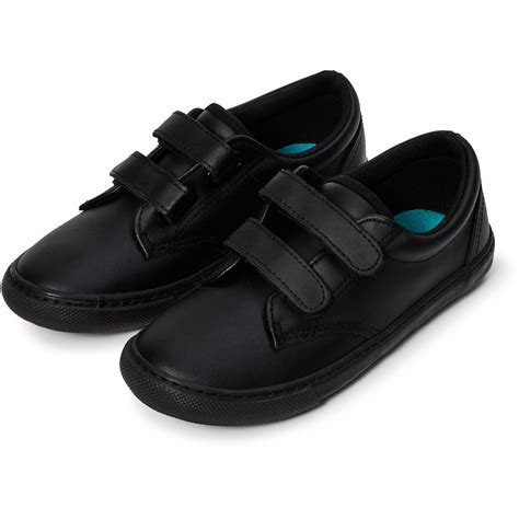 Grosby Boys Oxford Tab School Shoe Black Big W