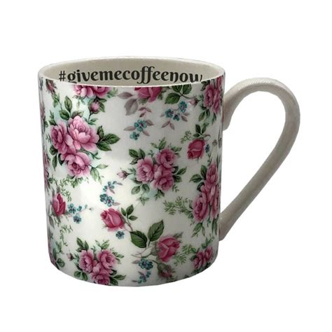 Floral Mug Etsy