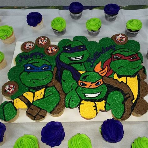 Try your best when you will play pull apart turtle cupcakes. Pull-Apart Turtle Cupcakes Recipe — Dishmaps
