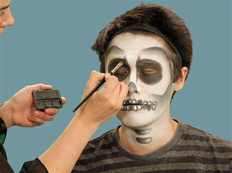 Halloween Makeup Tutorial Skeleton Hgtv