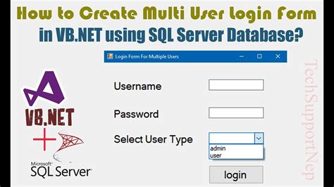 How To Create Login Page In Aspnet With Sql Server