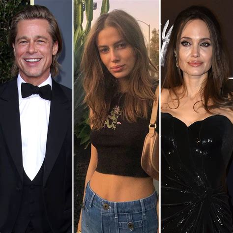 Brad Pitts Girlfriend Nicole Answers Fan Asking Why She Hates Angelina