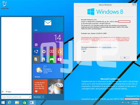 Leaked ‘windows 9 Screenshots Offer A Closer Look At The New Start
